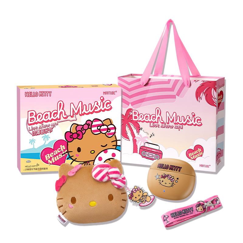 MarTUBE x Sanrio Hello Kitty Hawaii イヤホン MarTUBE x Sanrio Hello Kitty Hawaii イヤホン Sanrio Hello