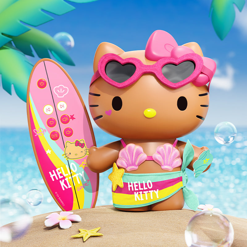 MarTUBE®︎ Hello Kitty Beach Surf Bluetooth Speaker – MarTube