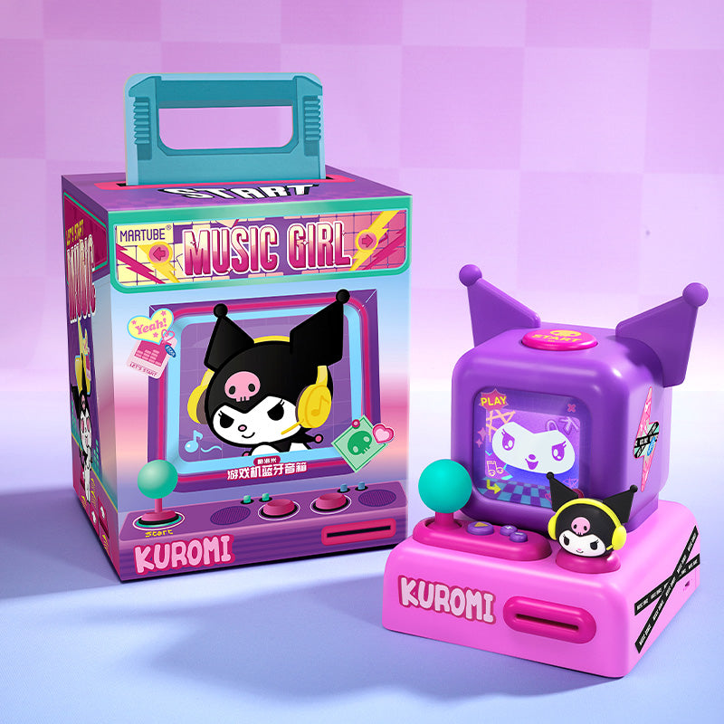 クロミ フィギュア Kuromi スピーカー　Bluetooth MarTUBE®︎ Kuromi Gaming Bluetooth Speaker – MarTube