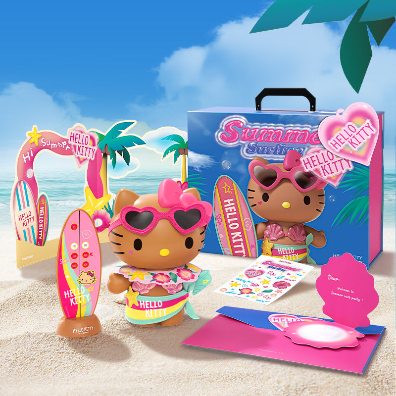 値下げ！Hello Kitty Bluetooth スピーカー サマーサーフィン Sanrio Hello Kitty Bluetooth Speaker Hawaii Beach Surfing