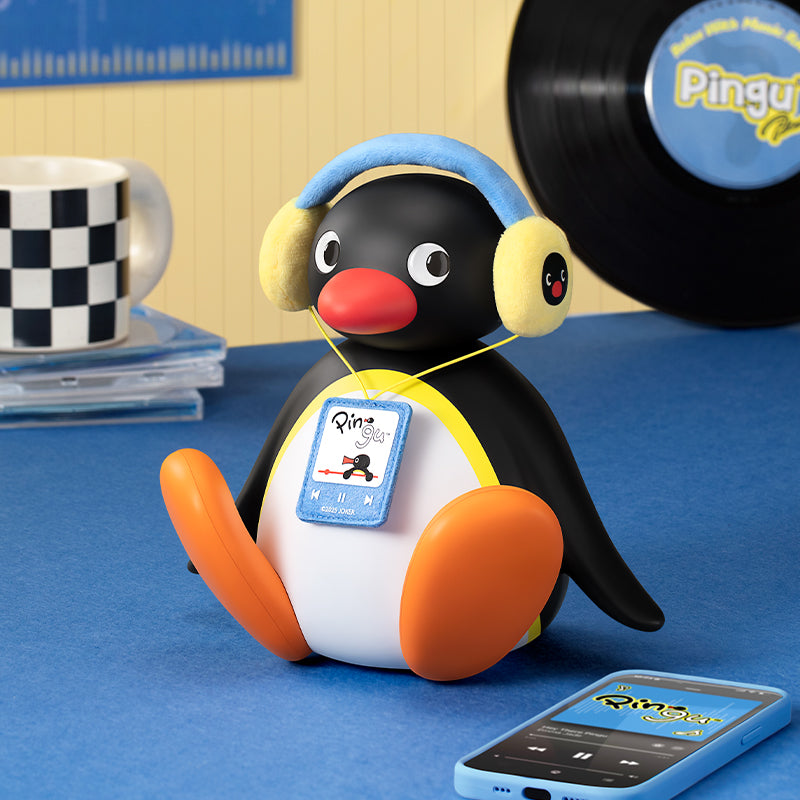 MarTUBE®︎ Pingu Music-playing Head-shaking Bluetooth Speaker
