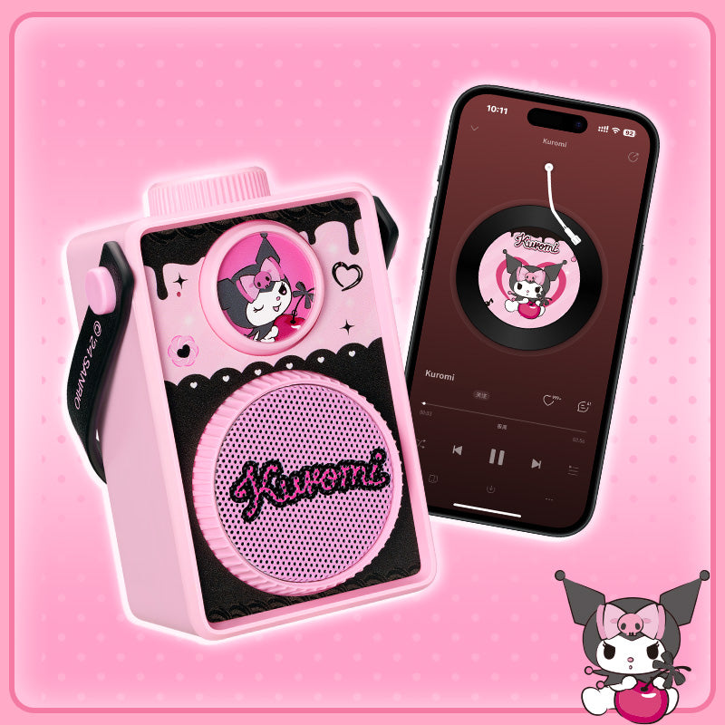 MarTUBE®︎ Kuromi Retro Bluetooth Speaker – MarTube