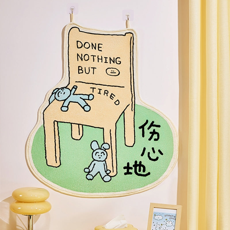 Sad Rugs MarTUBE®︎ Dirty Monkey Sad Puppy Sad Rug – MarTube