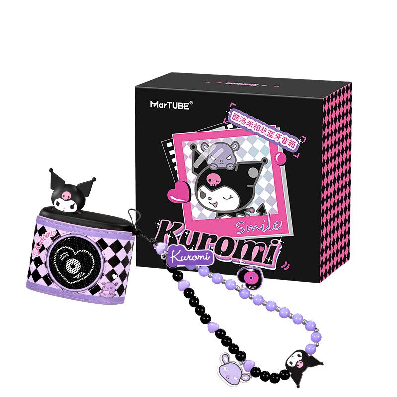 MarTUBE®︎ Kuromi Camera Style Bluetooth Speaker – MarTube